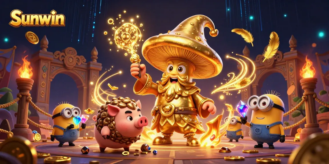 Experience the magic of Sunwin with golden treasures and dynamic casino adventures.