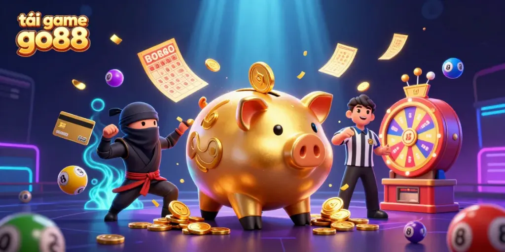Experience gaming excitement with tải game go88 featuring vibrant characters and dynamic casino elements.